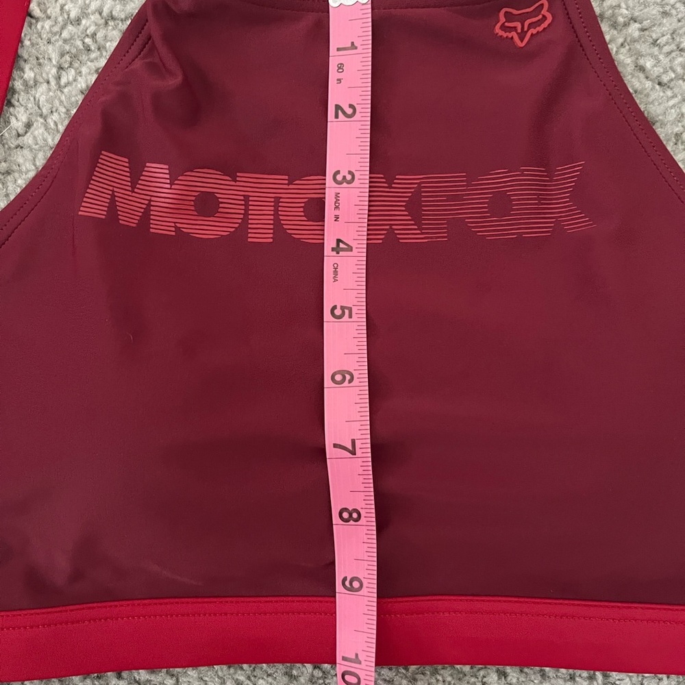 Red Motoxfox Bikini Top - Picture 4 of 5